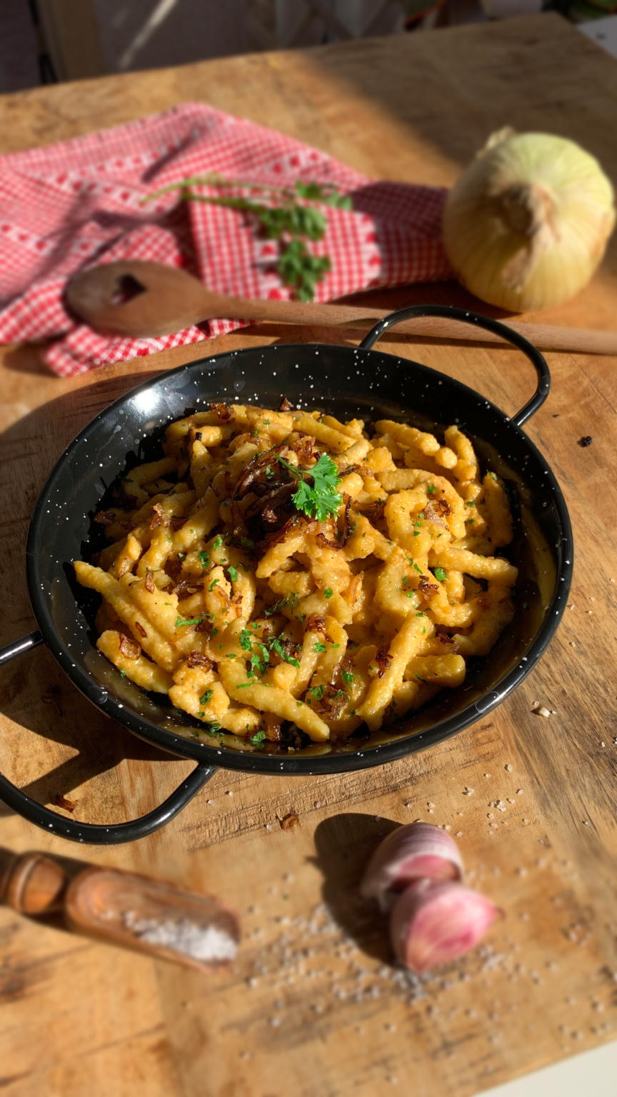 Omas vegane Käsespätzle – machsmirvegan Omas vegane Käsespätzle – machsmirvegan